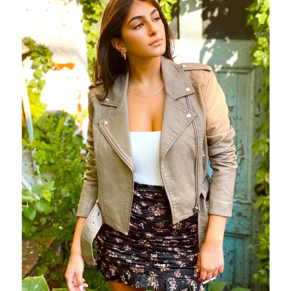 Leather jacket